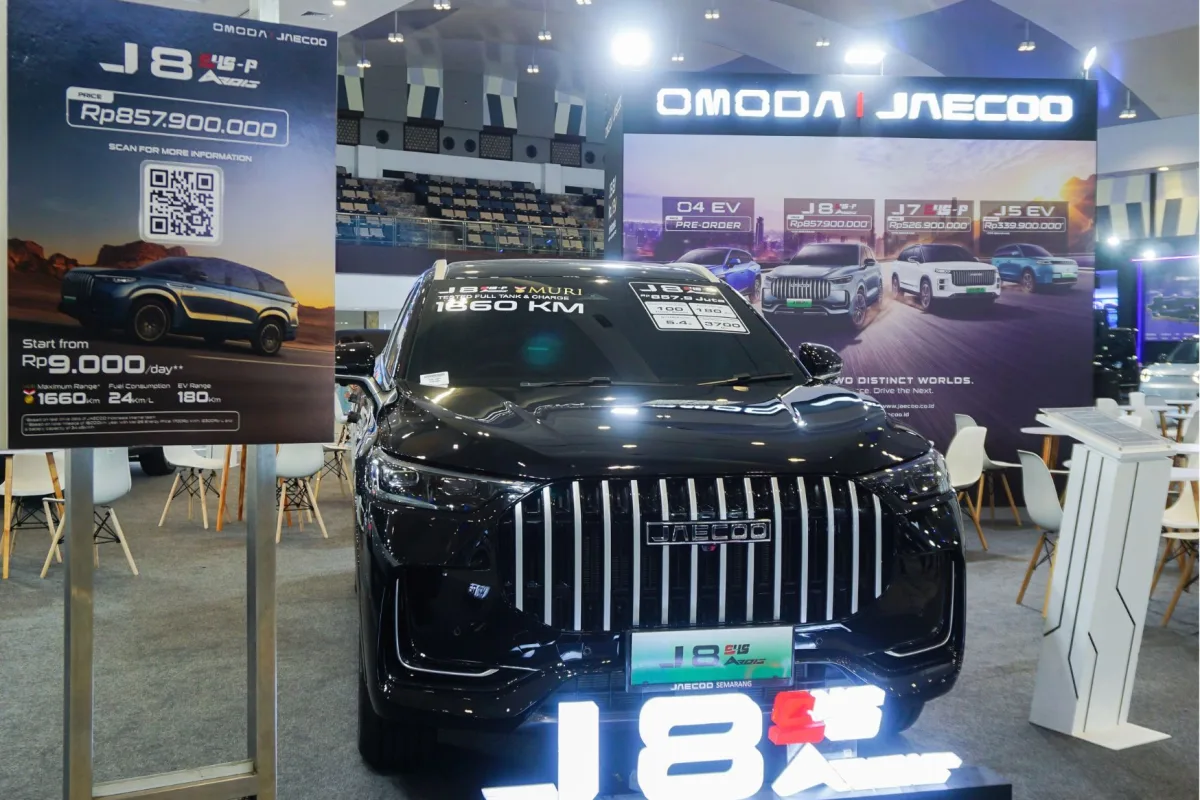 OMODA O4 Meluncur di Semarang, Pre-Booking EV Resmi Dibuka
