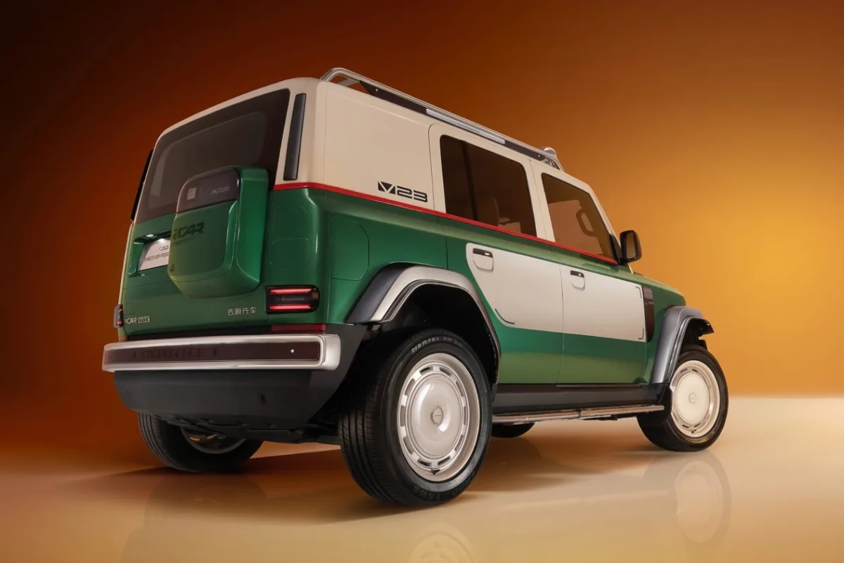 iCAR V23 PRO Plus Collector Series: SUV Listrik Retro