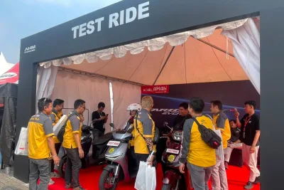 Riding Test GIIAS 2026 Dipadati 255 Pengunjung, Honda Kantongi Penjualan 600 Unit