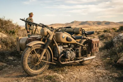 BMW R75: Legenda Sespan Perang Dunia II yang Tangguh