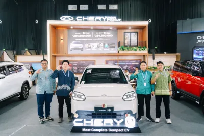 Chery Boyong Lini Mobil Listrik ke GIIAS Makassar 2026