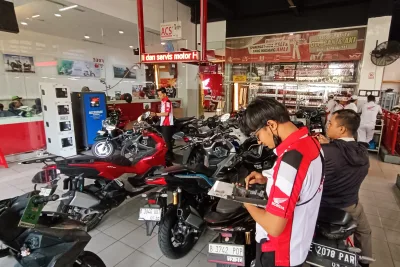 Promo Harpelnas: Servis Motor Honda Diskon 20% di AHASS!