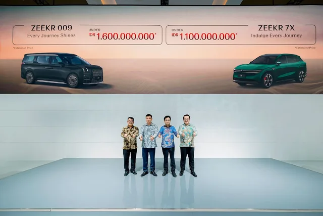 Geely Bawa Zeekr ke Indonesia, Langsung Kenalkan Dua Model Pertama