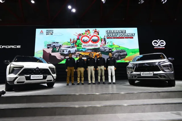 Mitsubishi Peringati 55 Tahun Eksistensinya di Indonesia dalam IIMS 2025