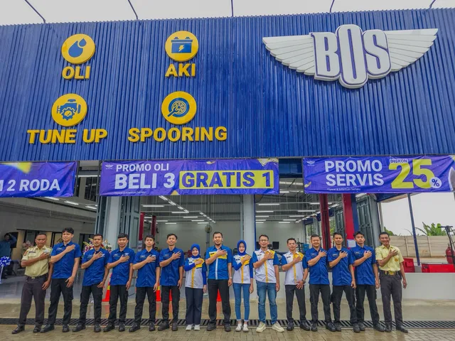 Bengkel BOS Buka Outlet Baru di Sentul