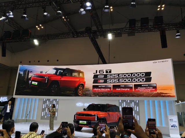 Harga Chery J6T Diumumkan, Tak Sampai Rp 600 Juta