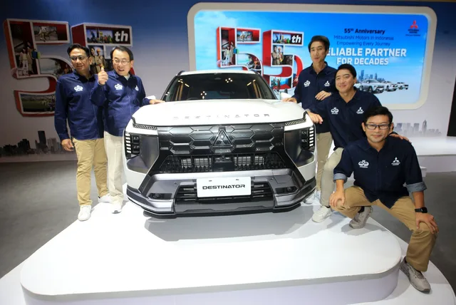 Mitsubishi Kembali Rayakan 55 Tahun Eksistensinya di Indonesia pada GJAW 2025