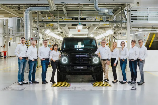 Mercedes-Benz Rayakan Produksi unit G-Class ke-600.000 di Austria
