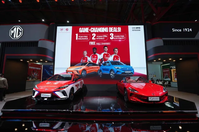 MG Pajang Mobil Istimewa di IIMS 2025