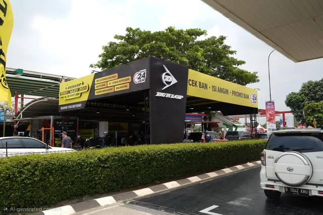 Posko Mudik Dunlop Hadirkan Cek dan Konsultasi Ban Gratis