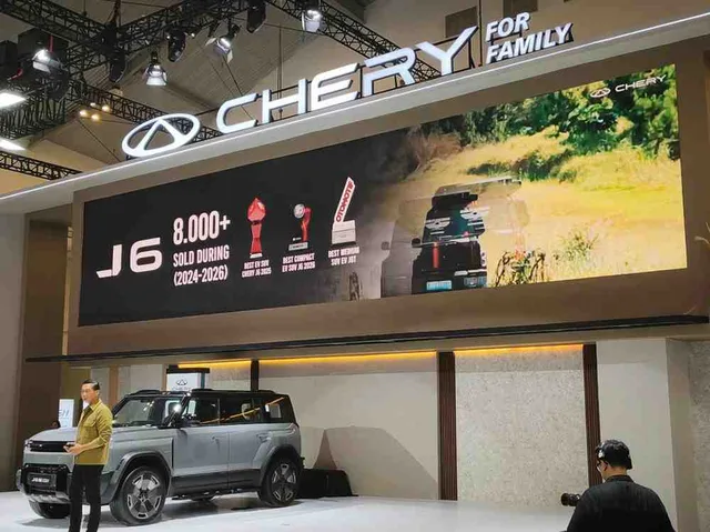 Chery Perkenalkan J6T CSH, Belum Ada Harganya Tapi Sudah Bisa Dipesan