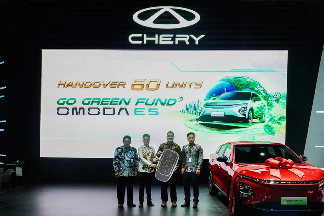 Chery Serahkan 60 Unit Omoda E5 Kepada Bank BSI