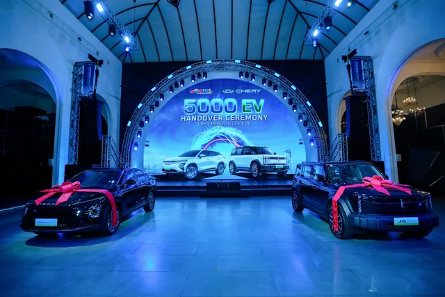 Chery Rayakan Pencapaian 5.000 Unit EV di Indonesia