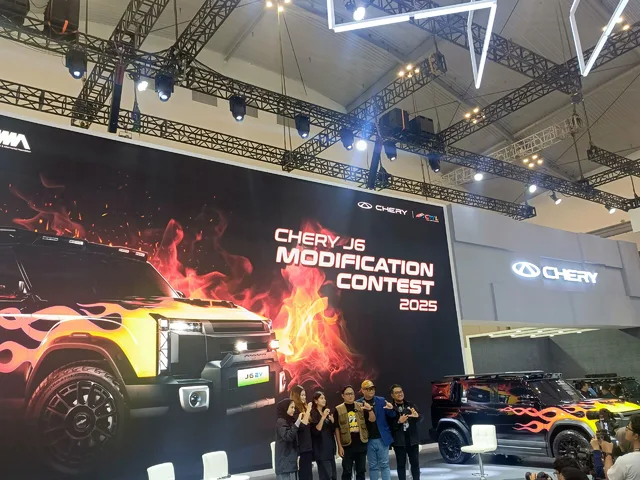 Chery Pamerkan J6 Hasil Modifikasi NMAA di GIIAS 2025