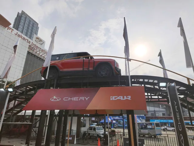 Chery J6T Unjuk Ketangguhan di IIMS 2026