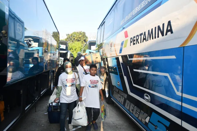 Pertamina Berangkatkan 5.000 Lebih Peserta Program Mudik Bareng 2026