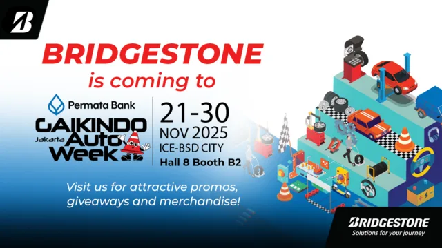 Bridgestone Akan Tampil Perdana di GJAW 2025