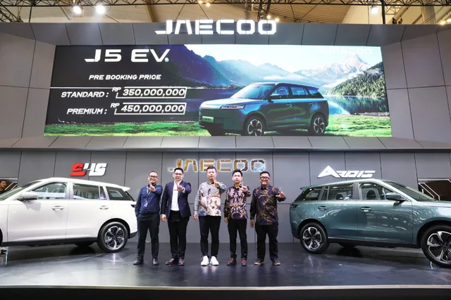 Jaecoo Luncurkan J5 EV, Ditawarkan dalam Dua Varian