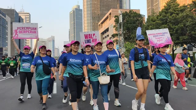 FIFGROUP Gaungkan Kampanye Perempuan Berperan di Car Free Day untuk Dorong Kesetaraan Gender