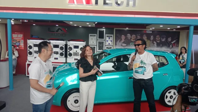 Modifikasi Toyota Agya Karya Gofar Hilman dan Mobiletech Diberi Nama Sally