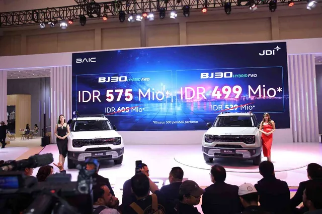 Baic BJ30 Hybrid Right-Hand Drive Tiba di Indonesia, Punya Dua Pilihan Penggerak