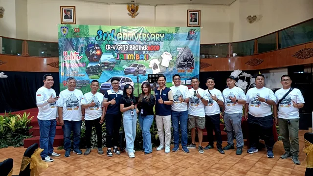 Honda CR-V Gen 3 Brotherhood Korwil Jatim Bali Rayakan Ulang Tahun di Kota Batu