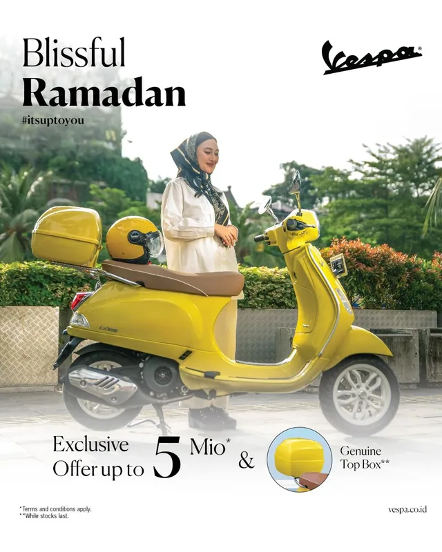 Piaggio Group Tebar Berbagai Penawaran Istimewa Selama Bulan Ramadan