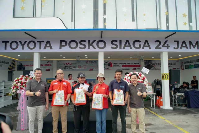 Toyota Hadirkan Posko Siaga 24 Jam di Masa Libur Nataru 2025