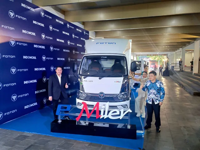 Foton Rilis eMiler, Truk Ringan Full Listrik