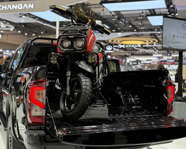 Indomobil Tyranno X Unjuk Gigi di GIIAS 2026: Motor Listrik Adventure Tangguh Pasangan Ideal Nissan Navara