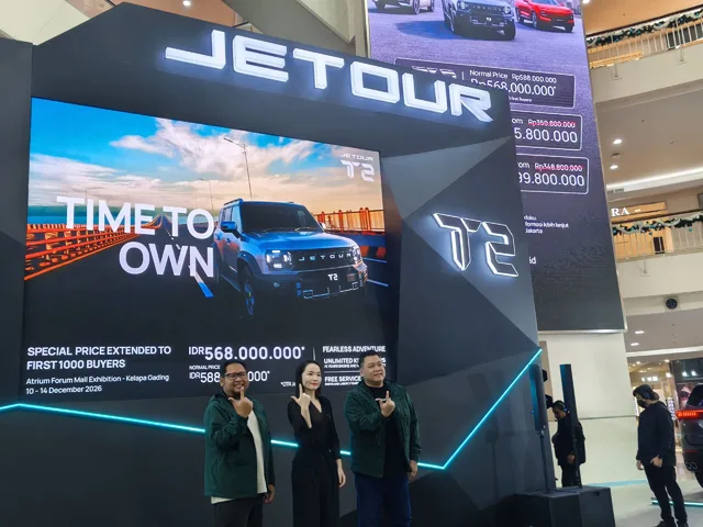 Jetour Tambah Kuota Early Adventure Benefit T2 hingga 1.000 Konsumen
