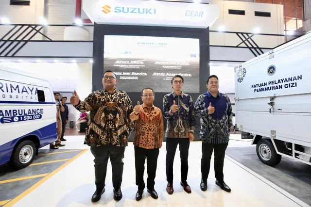 Suzuki Tampilkan Berbagai Fungsi Kendaraan Niaga di GIICOMVEC 2026