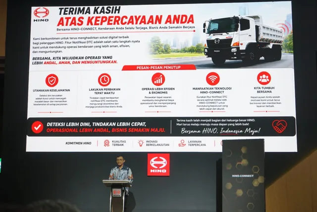 Solusi Cerdas Operasional Armada: Hino Connect Luncurkan Fitur Deteksi Dini Kerusakan di GIIAS 2026