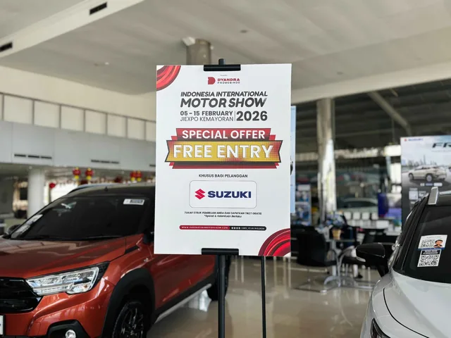 Suzuki Bagikan Tiket IIMS 2026 Gratis Bagi Pelanggan yang Melakukan Servis