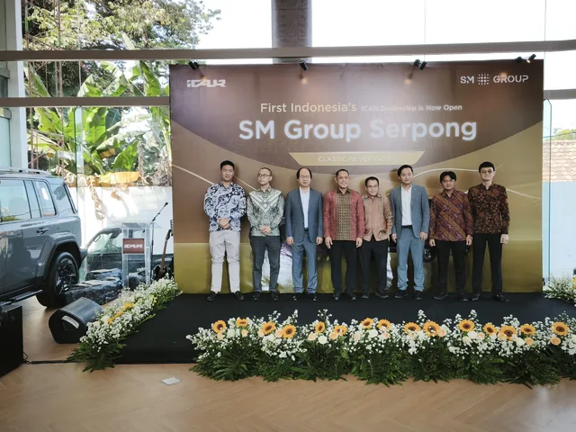 iCar SM Group Serpong Diresmikan, Jadi Dealer 3S Pertama iCar di Indonesia