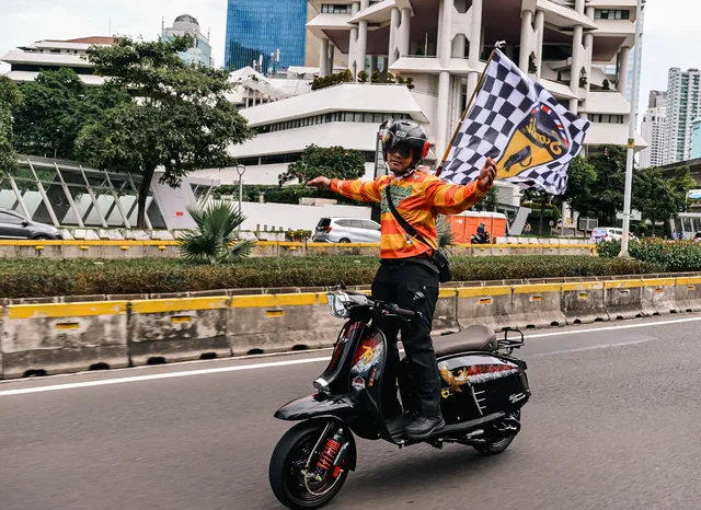 Scomadi Indonesia Rayakan Ulang Tahun Kedua Bersama Beberapa Komunitas Motor