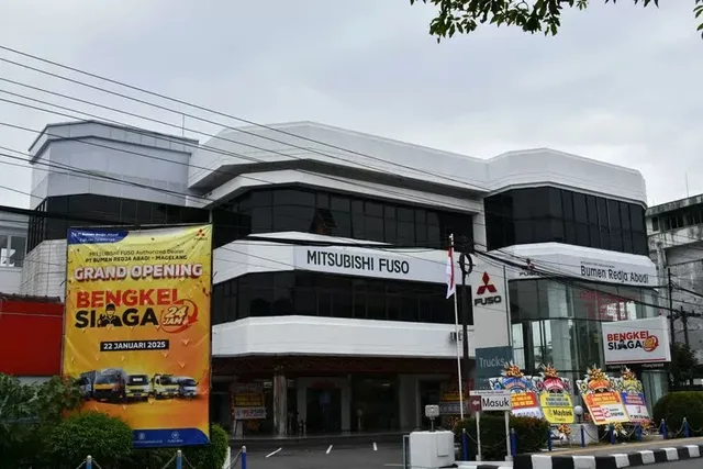 Mitsubishi Fuso Tambah Dua Bengkel Siaga 24 Jam di Magelang