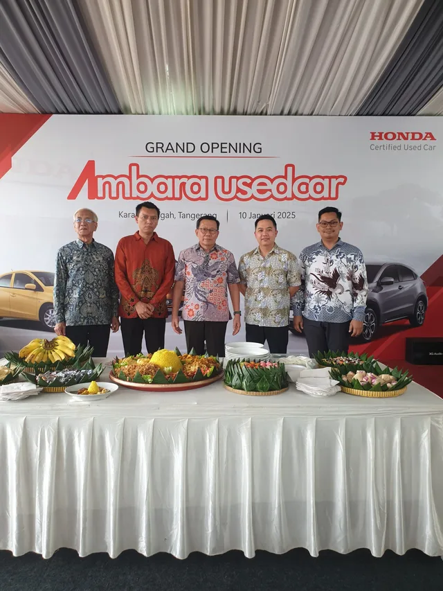 Buka 2025, Honda Resmikan Dealer Mobil Bekas Bersertifikasi di Karang Tengah, Tangerang