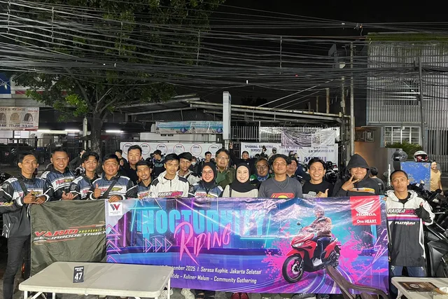 Wahana Ajak Komunitas Honda Vario Bahas Modifikasi Sambil Rolling City