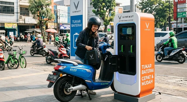 Mendobrak Pasar Roda Dua: Ekosistem Motor Listrik Murah dan Solusi Skema Sewa Baterai