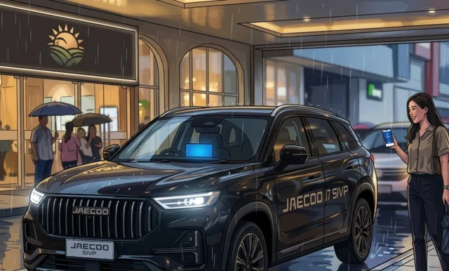 Bebas Basah Pas Hujan di Mall! Jaecoo J7 Punya Fitur Parkir Sendiri