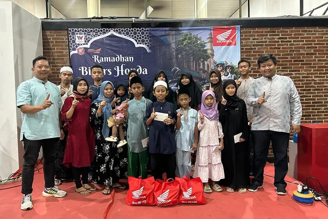 Komunitas Motor Honda Jakarta - Tangerang Adakan Buka Bersama