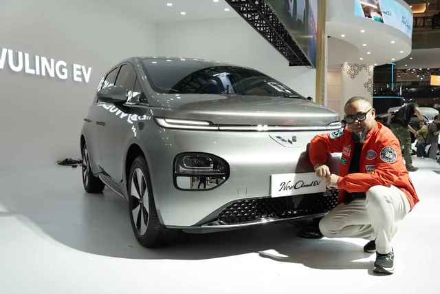 Komunitas Resmi Wuling Antusias Menyambut Air ev dan New Cloud EV di IIMS 2025