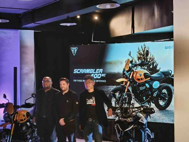 Triumph Resmikan Dealer Pertama di Jakarta Selatan, Sekaligus Launching Dua Produk