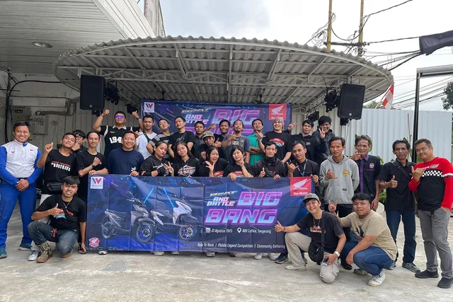 Komunitas Honda BeAT Tangerang Lakukan Kampanye Safety Riding dan Tournament E-Sport