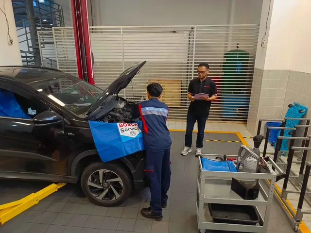 Bosch Hadirkan Bosch Car Service di Rest Area Arah Jakarta