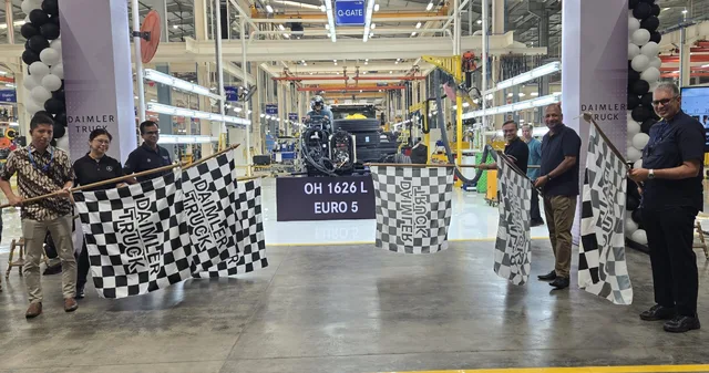 Daimler Luncurkan Sasis Bus Mercedes-Benz 1626L Euro 5 Pertama untuk Ekspor