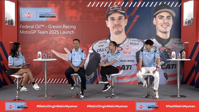 Federal Oil dan Gresini Racing Diperkuat Pembalap Muda untuk MotoGP 2025
