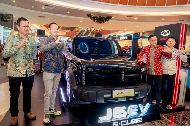 Chery J6 Sampai di Pulau Kalimantan, Baru Dirilis di Pontianak