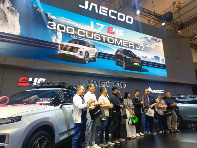 Jaecoo Sudah Serahkan 300 Unit J7 SHS ke Konsumen
